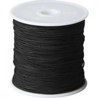 Polyester Cord, thickness 1 mm, 50 m, black [HOB-41576]