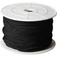 Polyester Cord, thickness 2 mm, 50 m, black [HOB-41578]