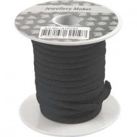 Polyester Cord, thickness 4 mm, 5 m, black [HOB-415790]