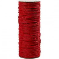 Paper Yarn, thickness 1.8 mm, L: 470 m, 250 g, red [HOB-41660]