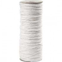 Paper Yarn, thickness 1.8 mm, L: 470 m, 250 g, white [HOB-41673]