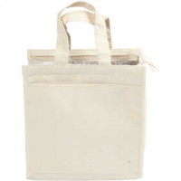 Cooler, size 25x24x12 cm, 220 g/m2, 1 pc, natural [HOB-44547]
