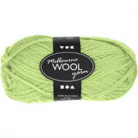 Melbourne Yarn, L: 92 m, 50 g, neon green [HOB-44708]