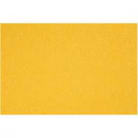 Craft Felt, sheet 42x60 cm, thickness 3 mm, 1 sheet, yellow [HOB-45232]