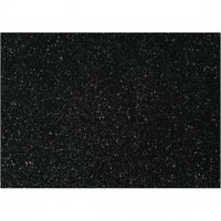 Craft Felt, A4 21x30 cm, thickness 1 mm, 10 sheets, black [HOB-45389]