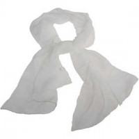 Silk Chiffon Scarf, size 40x150 cm, 15 g/m2, 1 pc [HOB-48061]