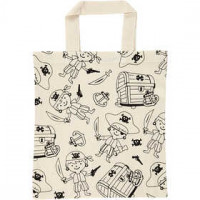 Shopping Bag, size 27.5x30 cm, 135 g/m2, 1 pc, light natural [HOB-499641]