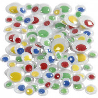 Googly Eyes, D: 8+10+14 mm, 30 mixed [HOB-501010]
