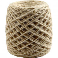 Natural Hemp, thickness 1-2 mm, 150 m, natural [HOB-503239]
