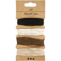 Natural Hemp, 0.5 mm, 4x9 m, brown harmony [HOB-50339]