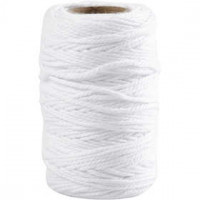 Cotton Cord, thickness 1.1 mm, 50 m, white [HOB-503791]