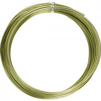 Aluminium Wire, thickness 2 mm, 10 m, green [HOB-518322]