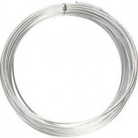 Aluminium Wire, thickness 2 mm, 10 m, silver [HOB-518325]