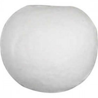 Compressed Cotton Ball, D: 12 mm, 300 pcs, white [HOB-54001]