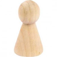 Cone Body, H: 4 cm, W: 2.2 cm, 10 pcs [HOB-544230]