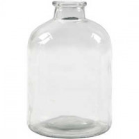 Pharmacy Bottle, H: 16.5 cm, D: 11 cm, 6 pcs [HOB-55731]