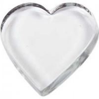 Heart, size 9x9 cm, thickness 15 mm, 10 pcs [HOB-55805]