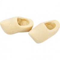 Dutch Wooden Clogs, L: 30 mm, 2 pairs [HOB-561033]