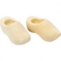 Dutch Wooden Clogs, L: 40 mm, 2 pairs [HOB-561043]