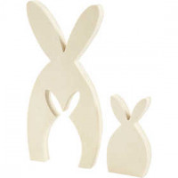 2in1 Figure, H: 11.5+24.5 cm, W: 6.5+11.5 cm, 1 set, plywood [HOB-56133]