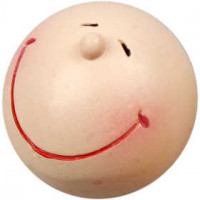 Smiley Head, D: 25 mm, 25 pcs [HOB-56558]