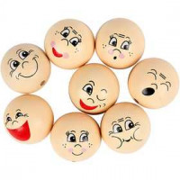 Heads, D: 30 mm, 16 pcs [HOB-57095]