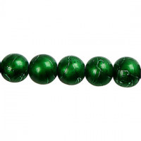 Fashion Mix, D: 8 mm, hole size 0.6 mm, 88 pcs, green [HOB-69517]