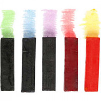 Soap Dyes, L: 6 cm, 15x15 mm, 5 pcs [HOB-70043]