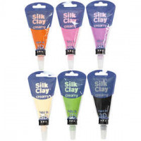 Silk Clay® Creamy, 6x35 ml, asstd. colours [HOB-74137]