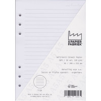 Calendar Filling A5 White Lined Broad. 6 Rings (1 pc) [BOP-A5GBW]