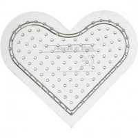 Peg Board, H: 8 cm, 1 pc, transparent [HOB-753080]
