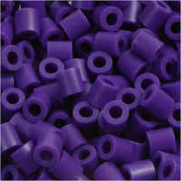 PhotoPearls, size 5x5 mm, hole size 2.5 mm, 6000 pcs, dark purple (11) [HOB-75511]