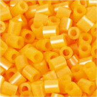 PhotoPearls, size 5x5 mm, hole size 2.5 mm, 6000 pcs, apricot (29) [HOB-75529]