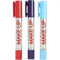 Playcolor Make Up, 3x5 g, light blue, purple, red [HOB-76306]