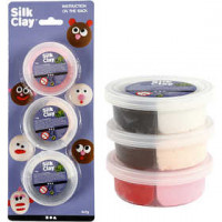 Silk Clay®, 6x7 g, asstd. colours [HOB-78146]