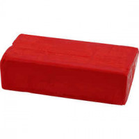Soft Clay, size 13x6x4 cm, 500 g, red [HOB-78682]