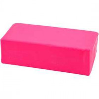 Soft Clay, size 13x6x4 cm, 500 g, neon pink [HOB-78687]