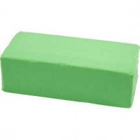 Soft Clay, size 13x6x4 cm, 500 g, neon green [HOB-78688]