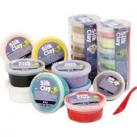 Silk Clay®, 22 tubs, asstd colours [HOB-78817]