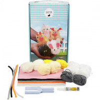 Easter Pom-pom Animal Kit, 1 set [HOB-97043]