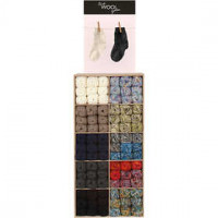 Sock Yarn, H: 820 mm, W: 400 mm, 120 sales units, asstd. colours [HOB-976593]
