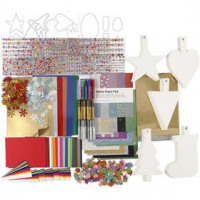Christmas Decoration Kit, 1 set, asstd. colours [HOB-97780]