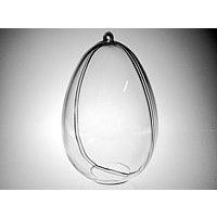 Plastic Transparent Egg 10cm (25 pieces) [PEP-1105100]