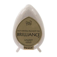 Ink Pads Brilliance Dew drops Galaxy Gold (1 pc) [BD-000-091]