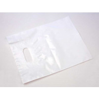 Plastic Carrier Bags 33x38.1cm 45 micron LDPE (50 pieces) [H1315WT4]
