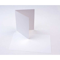 Cards White 17.8x12.4cm Mohawk Options 100% Recycled Plain (50 pieces) [PF00]