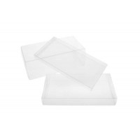 Plastic Gift Boxes 12.1x1.6x17.3cm Crystal Clear (25 pieces) [FPB160]