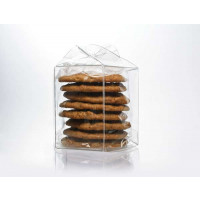 Plastic Gift Boxes Twist Top 9.5x9.5x8.9cm (25 pieces) [FS238]
