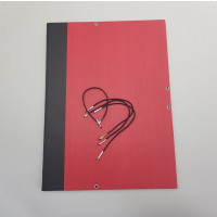 Drawing Folder 25x35cm Kashmir Red (1 pc) [BOP-25353]