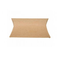 Pillow Packs Kraft 6.4x2.2x10.2cm (25 pieces) [KPB100]